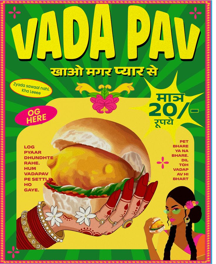 Vada Pav Branding